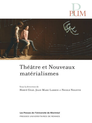 cover image of Théâtre et Nouveaux matérialismes